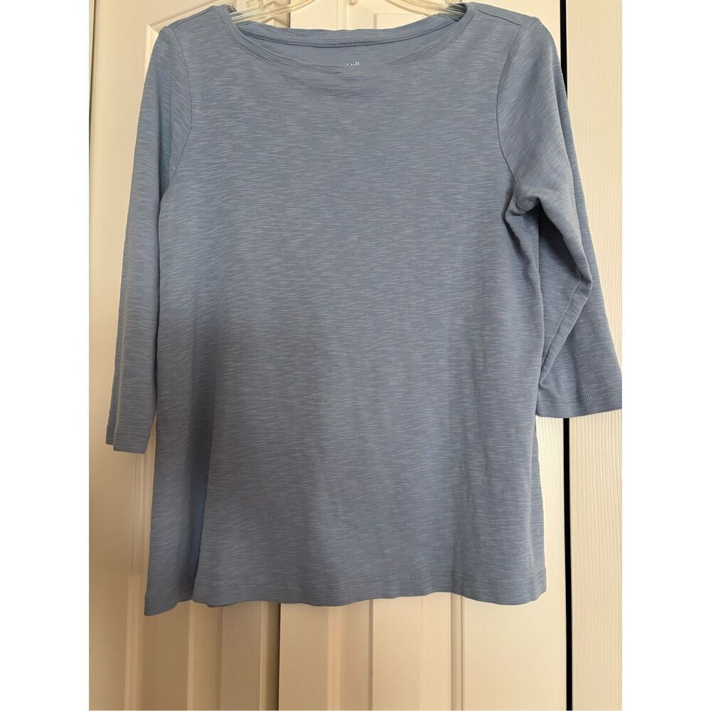 J. Jill Pima Button Back Tee